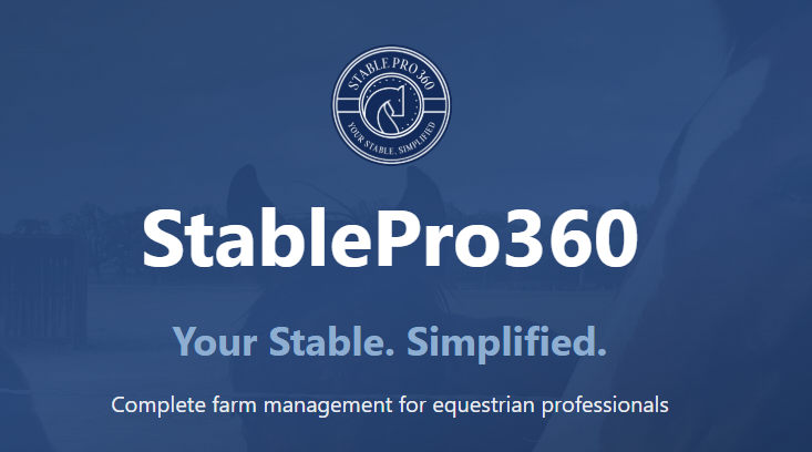 Stable Management App StablePro360 — Equine Farm & Stable Management Software